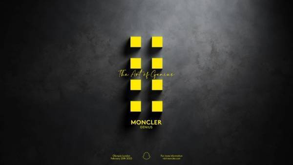 モンクレールがロンドン・ファッションウィークで壮大なスケールのライブショー「The Art of Genius」を開催