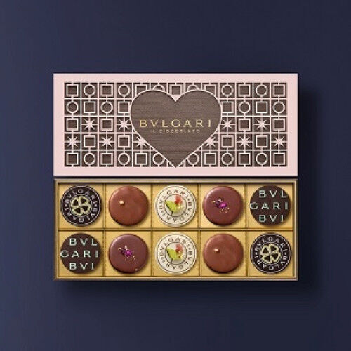 AMORE（愛）をフレーバーで表現した個性豊かなチョコレート・ジェムズ。ブルガリ イル・チョコラート のホワイトデー限定コレクション
