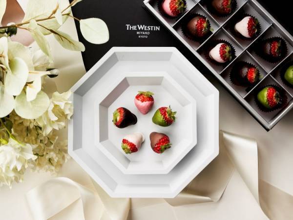 ホワイトデーギフトやパーティーギフトに。旬の苺をディップしたウェスティン都ホテル京都のスイーツボックス