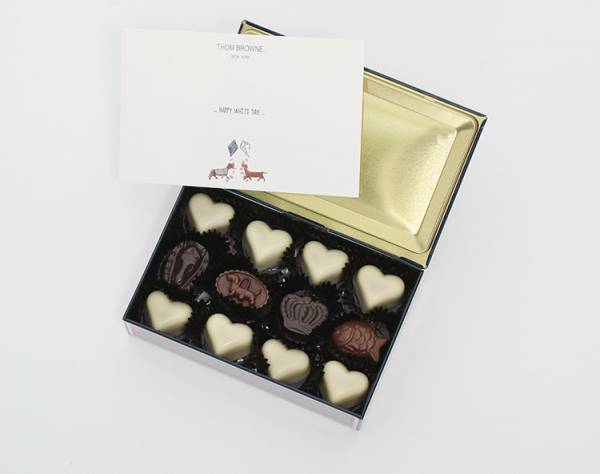 甘さ控え目の洋酒のガナッシュ。トム ブラウン からホワイトデー限定のスペシャルなアソートメントが登場