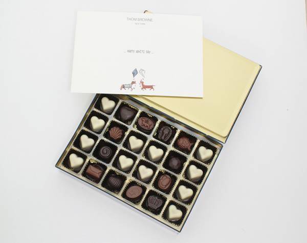 甘さ控え目の洋酒のガナッシュ。トム ブラウン からホワイトデー限定のスペシャルなアソートメントが登場