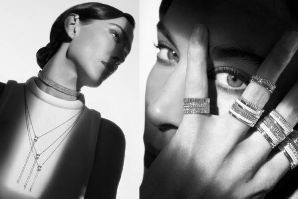 キャトルを構成するコードのすべてをホワイトで彩ったクリエイション。ブシュロンから新作「キャトル ダブルホワイト」を発表