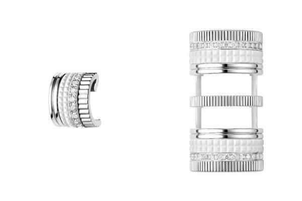 キャトルを構成するコードのすべてをホワイトで彩ったクリエイション。ブシュロンから新作「キャトル ダブルホワイト」を発表