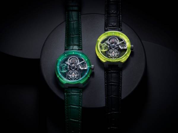 サファイアケースで史上初めてジュネーヴシールを取得したルイ・ヴィトンのハイウォッチコレクションから新色が登場