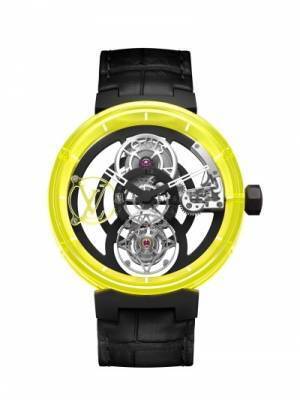 サファイアケースで史上初めてジュネーヴシールを取得したルイ・ヴィトンのハイウォッチコレクションから新色が登場