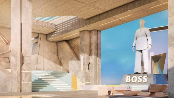 BOSSがメタバース・ファッション・ウィークに登場、2023年春夏のランウェイショーをシームレスに補完