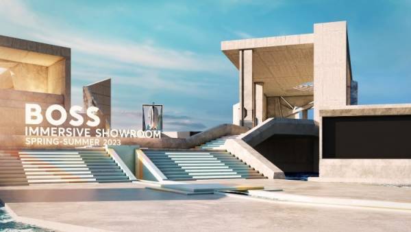BOSSがメタバース・ファッション・ウィークに登場、2023年春夏のランウェイショーをシームレスに補完