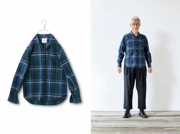 リンクコーデでおなじみのbonpon夫妻とサニークラウズのコラボアイテムにマドラスチェックモチーフのワンピースとシャツが登場