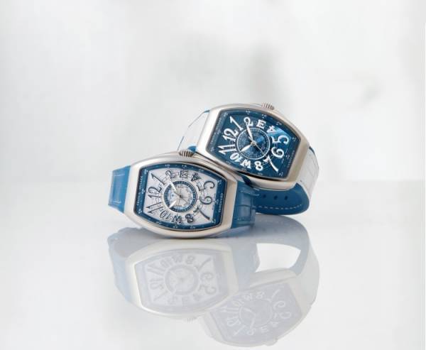 マリンテイストにジーンズブルーを組み合わせたフランク ミュラー「ヴァンガード レディ マリナー」が登場