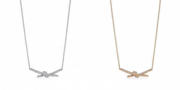 なめらかで有機的な形状と鋭く尖ったアングルの印象的なティファニー ノットコレクションに新デザインが登場