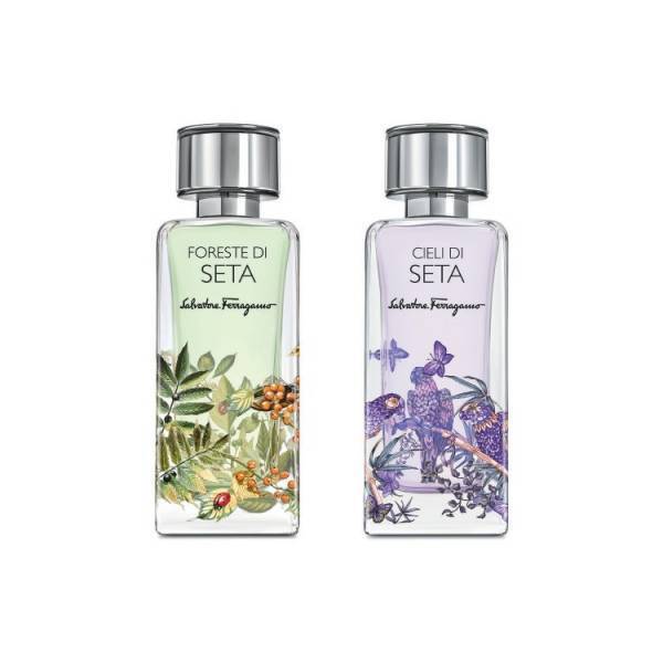 フェラガモのアイコニックなコレクション「ストリエ ディ セタ」に2つの新しいフレグランスが登場
