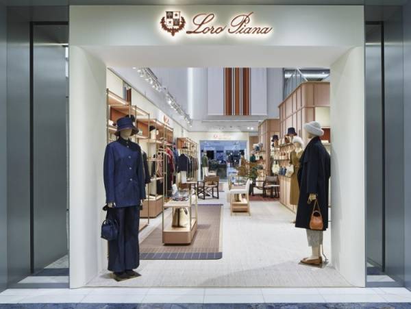 ロロ・ピアーナが松屋銀座でポップアップを開催。2023秋冬コレクションアイテムを幅広く紹介