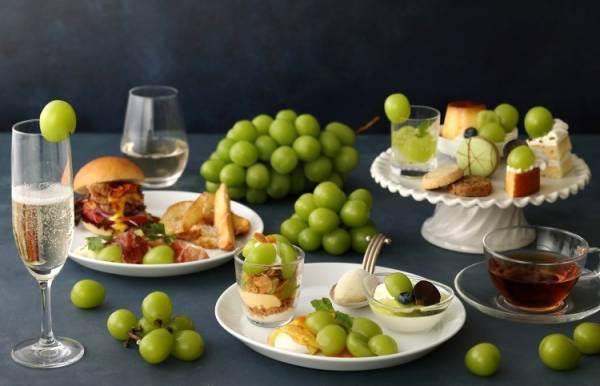 キハチ 青山本店 で味わう、旬のシャインマスカットを盛り込んだ秋のアフタヌーンティー