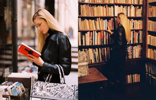 ベアトリーチェ・ボロメオが「ディオール ブックトート」バッグに忍ばせたいお気に入りの文学作品を紹介