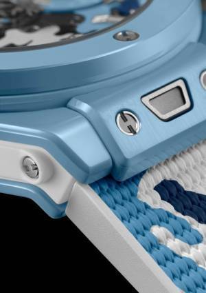 ウブロで常に高い人気を誇るカモフラージュモチーフをダイアルとストラップに採用した日本限定モデルが登場