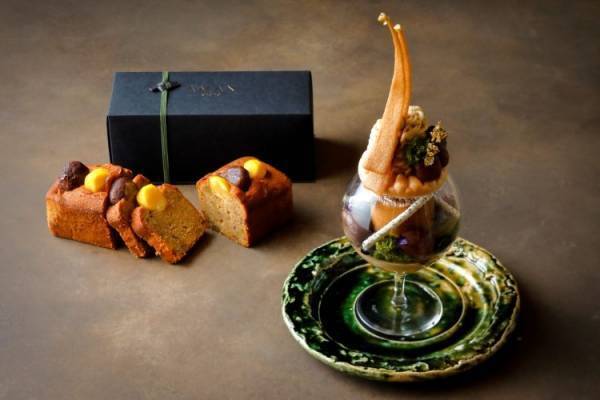 アマン京都で最高級の和栗と京都のエッセンスが奏でるアートのような秋のモンブランパフェ味わう