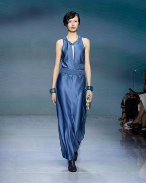 【ルック】ジョルジオ アルマーニが2024春夏ウィメンズコレクションをミラノにて発表