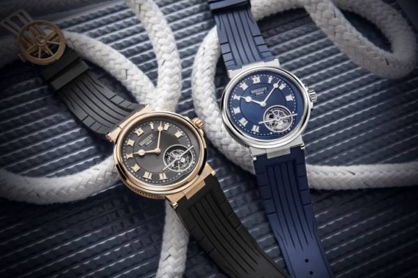 ブレゲから創業者の発明を最も象徴するトゥールビヨンを搭載した「マリーン トゥールビヨン 5577」が登場