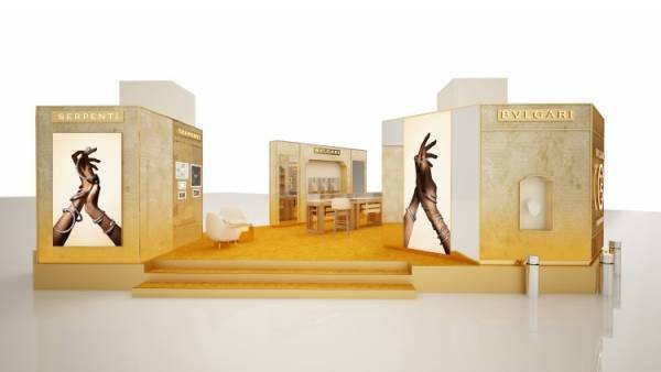 ブルガリがセルペンティ 75周年のポップアップを新宿伊勢丹1階ザ・ステージで開催