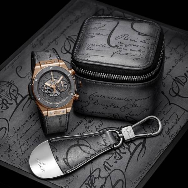 レザーとチタニウムの融合。ウブロとベルルッティのコラボによる洗練を纏った日本限定「ビッグ・バン ウニコ 」が登場