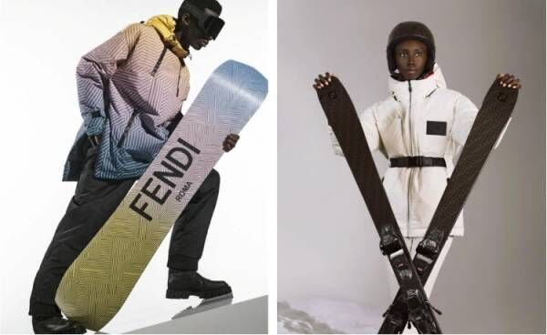 フェンディが機能性とスタイルを兼ね備えたスキーウエアコレクションを発表
