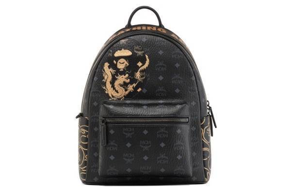 A BATHING APE®とMCMが2度目のコラボを発表。金色のドラゴンを纏ったAPE HEADがヴィセトスと融合