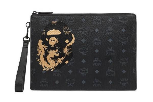 A BATHING APE®とMCMが2度目のコラボを発表。金色のドラゴンを纏ったAPE HEADがヴィセトスと融合