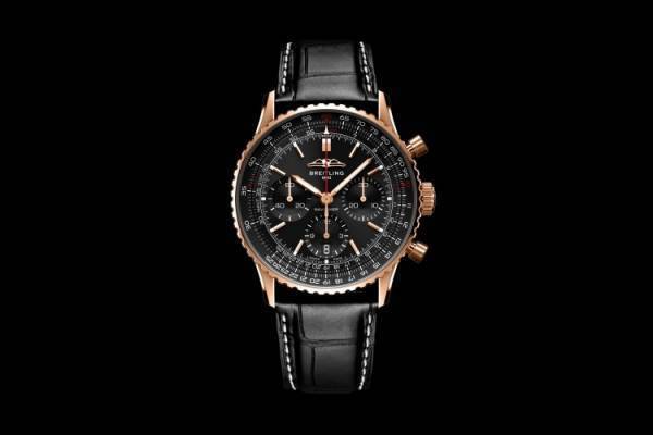 ブライトリングから不朽の名作「ナビタイマー」のゴールド仕様が日本限定で登場