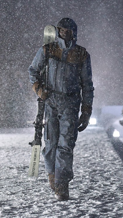 【ルック】モンクレール グルノーブル 2025年秋冬コレクションをフランス・クールシュヴェルで発表