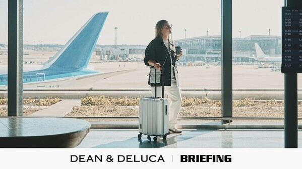 DEAN & DELUCAとBRIEFINGがコラボ。「食を巡る旅」をテーマにしたキャリーケースが登場