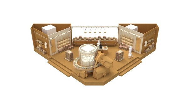 コーチが伊勢丹新宿店 ザ・ステージでポップアップを開催。アイコンバッグ「Tabby」からインスパイア