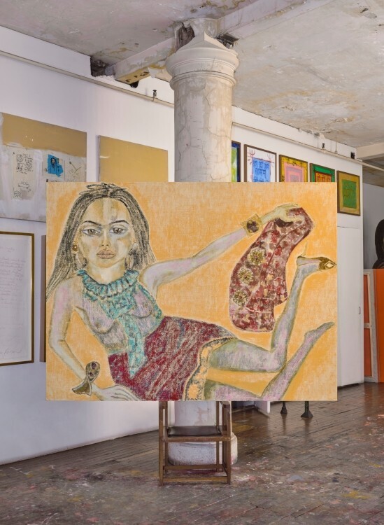 サンローランが2025年夏のキャンペーンでイタリアを代表する現代アーティスト、フランチェスコ・クレメンテとタッグ