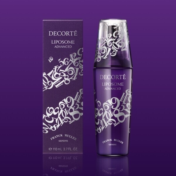 コスメデコルテとフランク ミュラーがコラボ! 「ビザン数字」が華やかな限定ボトルのリポソーム美容液が登場