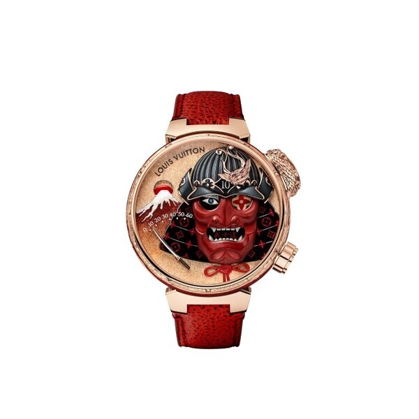 古代サムライの豊かで奥深い世界へ。ルイ・ヴィトンのウォッチメイキングアトリエが「タンブール ブシドウ·オートマタ」を発表