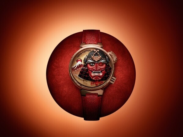 古代サムライの豊かで奥深い世界へ。ルイ・ヴィトンのウォッチメイキングアトリエが「タンブール ブシドウ·オートマタ」を発表