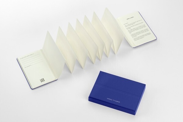 モレスキン × MIYAKE DESIGN STUDIO、新作「NOTE-A-NOTE」で“書き記す”文化を再考する