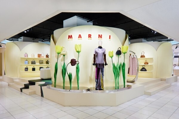 マルニが新作バッグ「チューリピア」誕生を記念したポップアップを伊勢丹新宿店で開催