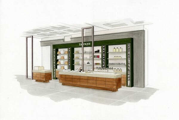 Diptyqueが銀座三越に新ブティックをオープン。17㎡に凝縮された“香りの建築”という体験