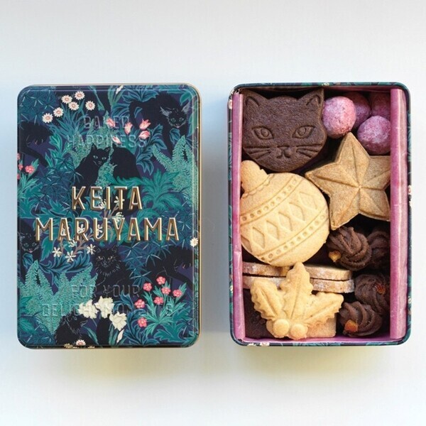 KEITA MARUYAMA “OMOTASE” PROJECT、人気の「CHAT NOIR」クッキー缶にハーフサイズが新登場