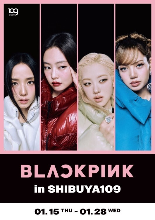 BLACKPINK×SHIBUYA109が共演。fragmentコラボが並ぶ期間限定企画「BLACKPINK in SHIBUYA109」開催