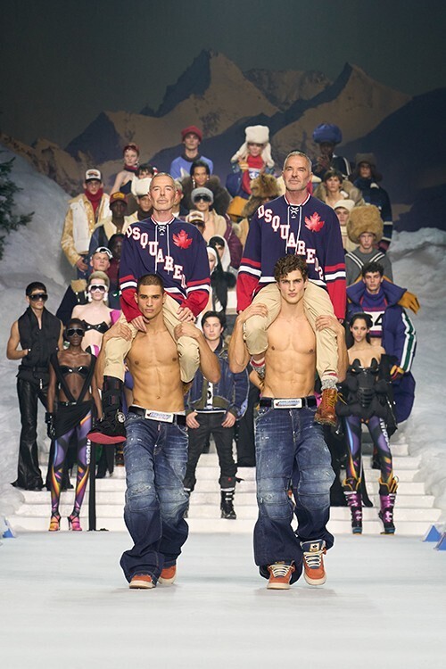 DSQUARED2 2026-27年秋冬コレクション 境界を越え、水の上を駆ける──カナダの記憶と未来思考が交差する新章