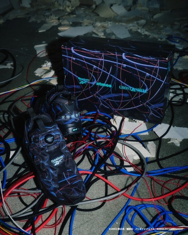 リーボック × アトモス × 攻殻機動隊──“身体の拡張”を履く、「INSTAPUMP FURY」コラボが登場