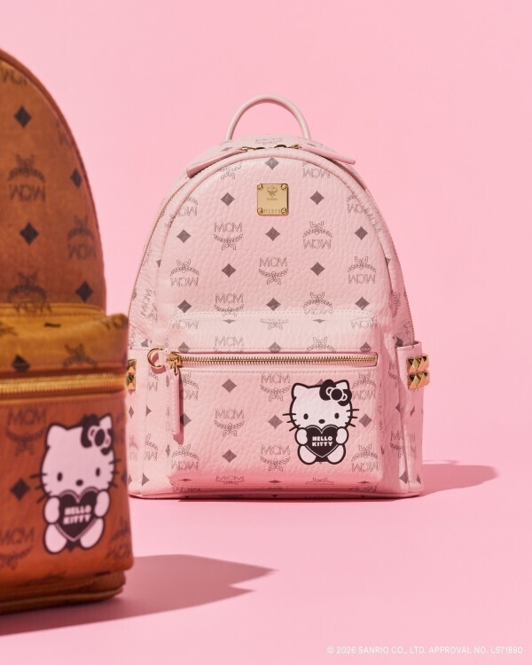 MCM × HELLO KITTY第2章。50周年を迎えるMCMが描く、新たなラグジュアリーの遊び心