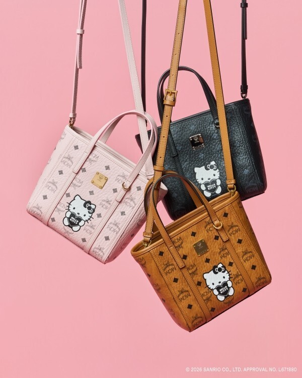 MCM × HELLO KITTY第2章。50周年を迎えるMCMが描く、新たなラグジュアリーの遊び心