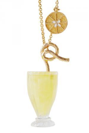 Q-pot.「ホームメイドレモネード」コレクション、みずみずしい輪切りレモンのピアスやネックレス