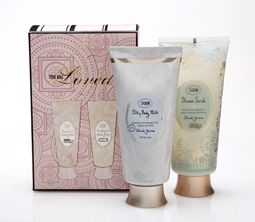 「SABON」母の日に向けた、シャワースクラブやボディミルクの限定キット - ハート型のソープも