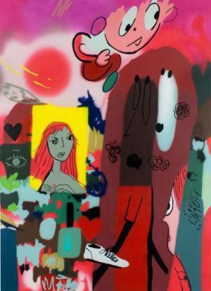 村上隆も魅了された「ジョシュア・ネイサンソン」日本初個展を開催、ショッピングの体験をテーマに