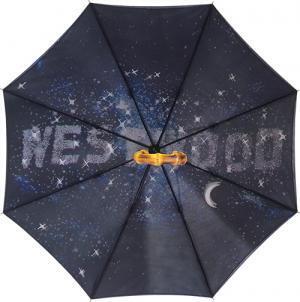 ヴィヴィアン・ウエストウッドの内側にプリントを施したユニークな雨傘 - ハンウェイとコラボ