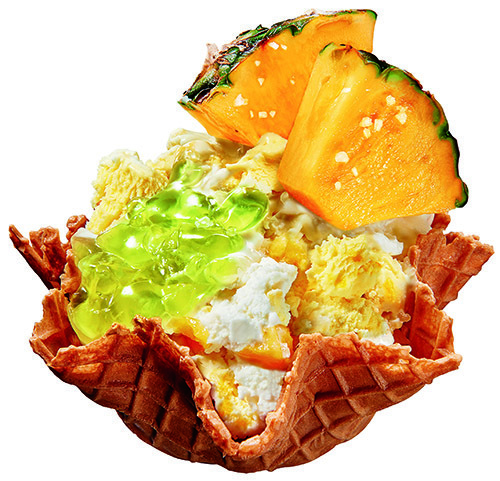 コールドストーンから「ソルティー ティダ パイン」希少パインを使った“甘しょっぱい”新フレーバー