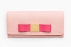 プラダの日本限定ウォレット - GWに向けリボンモチーフの長財布が発売、ブルーとピンクの2色